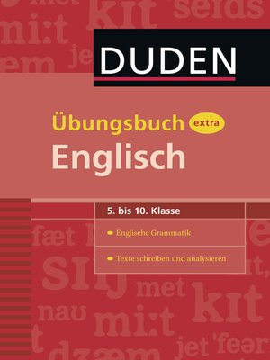 cover image of Duden Übungsbuch extra--Englisch 5.-10. Klasse